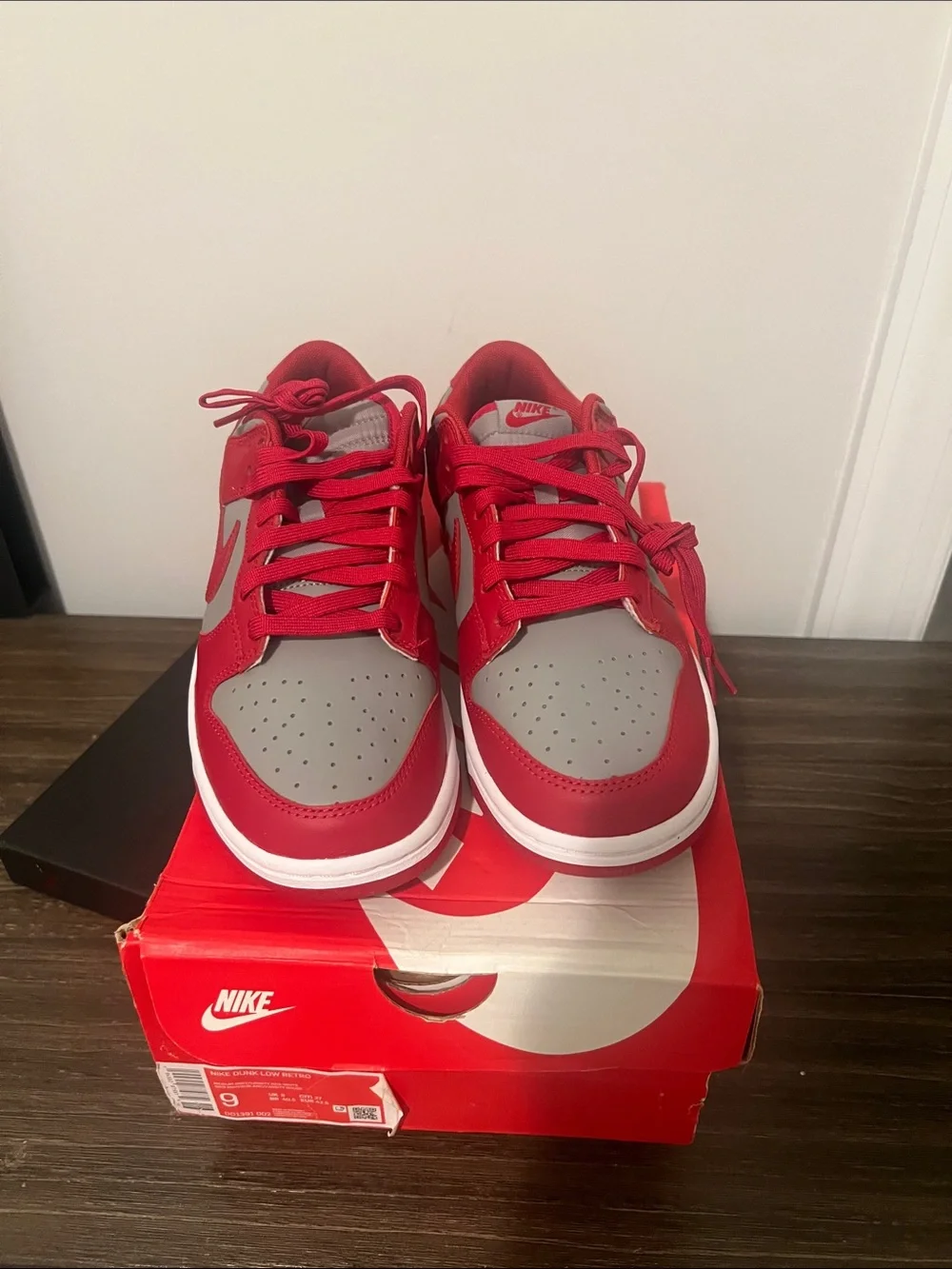 Nike Dunk Low Retro UNLV(2021) - Red/Grey